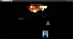 Desktop Screenshot of deathmann.blogspot.com