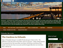 Tablet Screenshot of hammocktracktales.blogspot.com