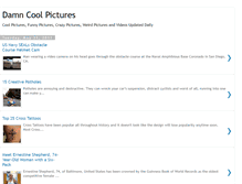 Tablet Screenshot of damn-cool-pic.blogspot.com