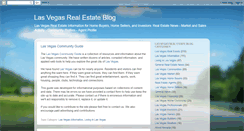 Desktop Screenshot of lasvegasrealestatenews.blogspot.com