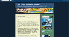 Desktop Screenshot of pestcontrolinfo.blogspot.com