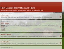 Tablet Screenshot of pestcontrolinfo.blogspot.com
