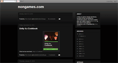 Desktop Screenshot of nongames.blogspot.com