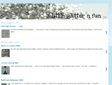 Tablet Screenshot of alittleglitternfun.blogspot.com