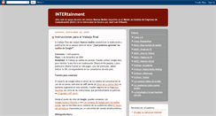 Desktop Screenshot of intertainment.blogspot.com