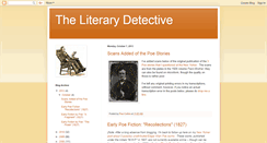 Desktop Screenshot of literarydetective.blogspot.com