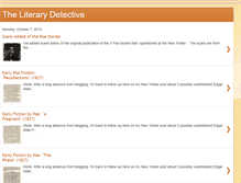 Tablet Screenshot of literarydetective.blogspot.com