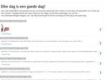 Tablet Screenshot of elkedagiseengoededag.blogspot.com