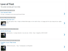 Tablet Screenshot of feetinfo.blogspot.com