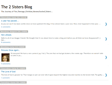 Tablet Screenshot of 2sistersblog.blogspot.com