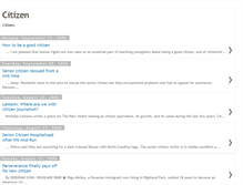 Tablet Screenshot of citizen-152.blogspot.com