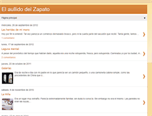 Tablet Screenshot of elaullidodelzapato.blogspot.com