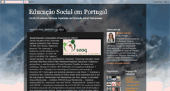 Desktop Screenshot of educacaosocial1.blogspot.com