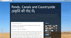 Desktop Screenshot of ponds-canals-and-countryside.blogspot.com