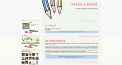 Desktop Screenshot of passo-passo.blogspot.com