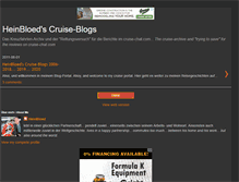 Tablet Screenshot of heinbloed-cruiseblogs.blogspot.com