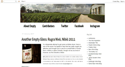 Desktop Screenshot of emptyglassie.blogspot.com