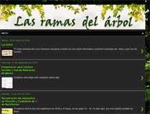 Tablet Screenshot of lasramasdelarbol.blogspot.com