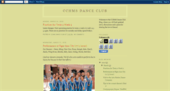 Desktop Screenshot of cchmsdanceclub.blogspot.com