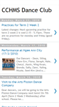Mobile Screenshot of cchmsdanceclub.blogspot.com