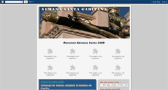 Desktop Screenshot of lasemanasantadecadiz.blogspot.com