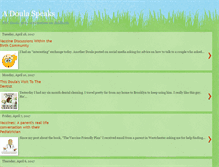 Tablet Screenshot of adoulaspeaks.blogspot.com