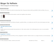 Tablet Screenshot of buerger-fuer-hofheim.blogspot.com