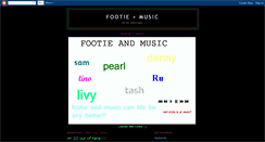 Desktop Screenshot of footie-music-mania.blogspot.com