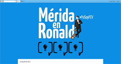 Desktop Screenshot of meridaenronald.blogspot.com