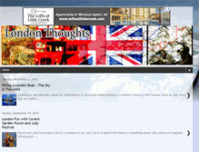 Tablet Screenshot of londonthouhts.blogspot.com