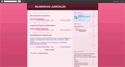 Desktop Screenshot of diligenciasjudiciales.blogspot.com