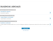 Tablet Screenshot of diligenciasjudiciales.blogspot.com
