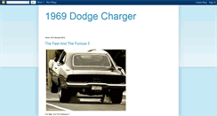 Desktop Screenshot of 1969-dodge-charger-pic.blogspot.com