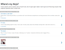 Tablet Screenshot of missingmojo.blogspot.com