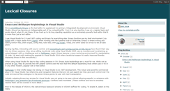 Desktop Screenshot of lexicalclosures.blogspot.com