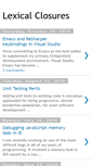 Mobile Screenshot of lexicalclosures.blogspot.com