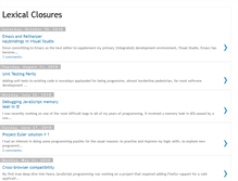 Tablet Screenshot of lexicalclosures.blogspot.com