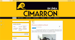 Desktop Screenshot of cimarronesenlinea.blogspot.com