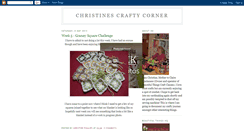 Desktop Screenshot of christinescrafty-corner.blogspot.com