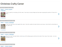 Tablet Screenshot of christinescrafty-corner.blogspot.com