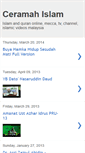 Mobile Screenshot of ceramahislam.blogspot.com
