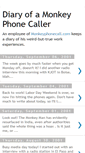 Mobile Screenshot of monkeyphonecall.blogspot.com