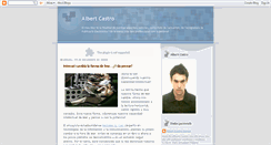 Desktop Screenshot of albertcastro.blogspot.com