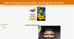 Desktop Screenshot of preparingsmokedfish.blogspot.com