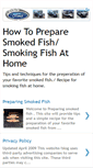 Mobile Screenshot of preparingsmokedfish.blogspot.com