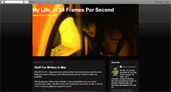 Desktop Screenshot of mylife24fps.blogspot.com