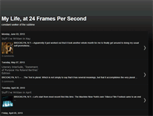 Tablet Screenshot of mylife24fps.blogspot.com