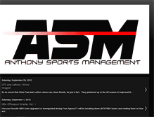 Tablet Screenshot of anthonysportsmanagement.blogspot.com