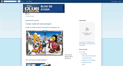 Desktop Screenshot of clubpenguindjblog.blogspot.com