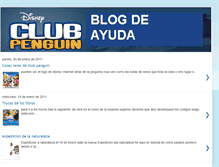 Tablet Screenshot of clubpenguindjblog.blogspot.com